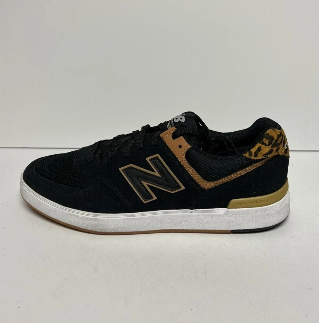 New Balance 574 V1 All Coasts Brown Black Shoes Men\'s Size 9.5 AM574MUP New Balance All Coasts AM574 Court (Brown/Black) Men main image 4
