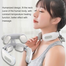 Neck Massager with Heat Electric Massager for Neck Shoulder Pain Relief W6G9
