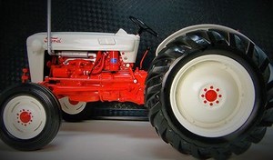 Ford Farm Tractor 1950s Vintage Machinery 1 12 Model Diecast J Rare