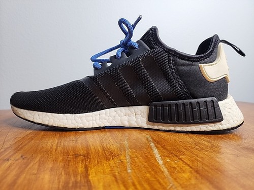 Adidas NMD Runner Tokyo Black Blue Men's Size 12 D Shoes S79162 - Picture 5 of 16