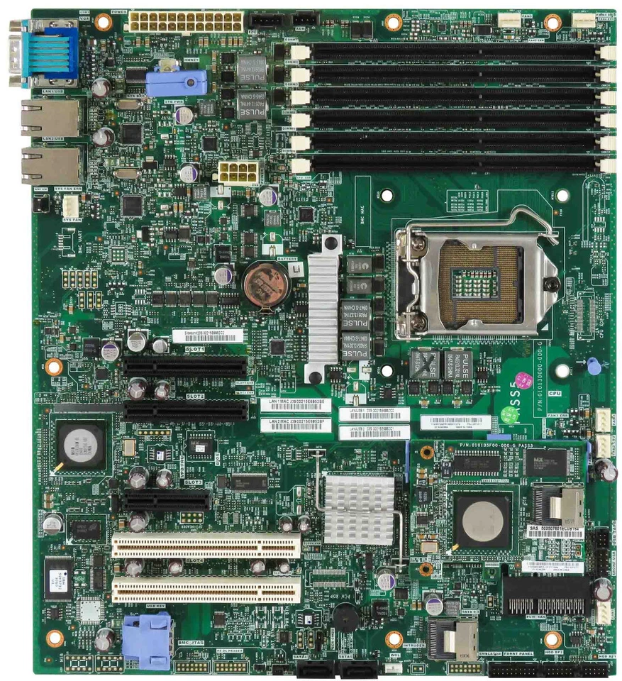 IBM 69Y1013 LGA1156 6x DDR3 For x3250 M3 x3200 M3 +49Y4737 Controller - Image 2 of 2