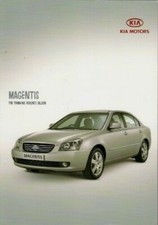 Kia Magentis 2006-07 UK Market Sales Brochure 2.0 2.7 V6 2.0 Diesel LS GS