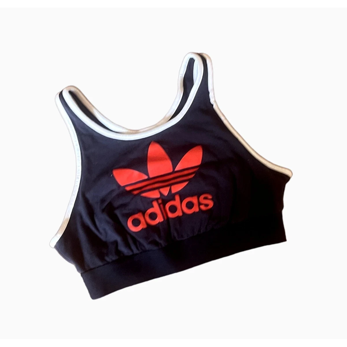 Adidas trefoil sports best sale bra