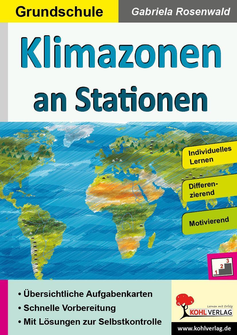 Thumbnail - Autorenteam Kohl-verlag | Klimazonen An Stationen / Grundschule |