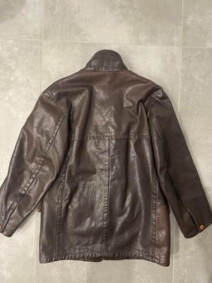 ジャケット・アウター C.P. COMPANY,80's LEATHER JACKET archive 80's] Old C.P.Company Leather Jacket size.48