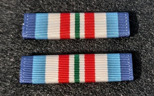 Set of 2 - Texas Afghanistan Campaign Ribbons - Discontinued - Super Rare -