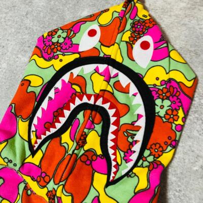 【A BATHING APE】ABC CAMO SHARK PULLOVER HOODIE A Bathing Ape Shark Hoodie ABC Flower Camo XS Brand New With