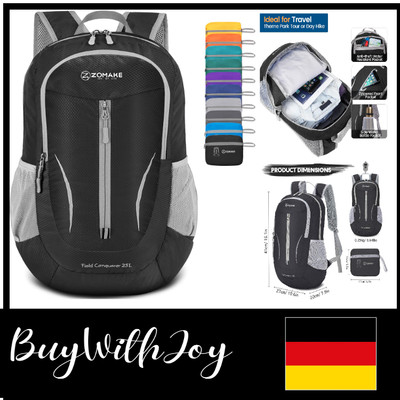 Zomake Ultra Lightweight Packable Backpack 25L