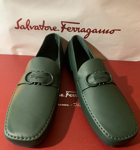 SALVATORE FERRAGAMO PALINURO Green SZ 