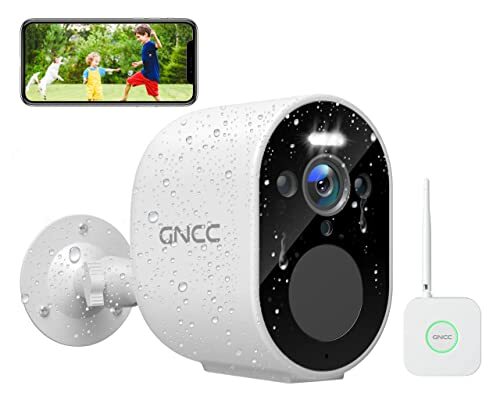 Wireless 1080P WiFi Outdoor Security Camera IP66 Waterproof Battery Powered Home IP Cam  -image
