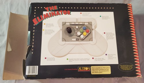 Vintage Alston The Eliminator SNES Genesis Super Jo-Jo Joystick Console w Box - Picture 10 of 11