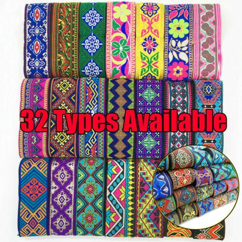 Flower Embroidered Trimmings