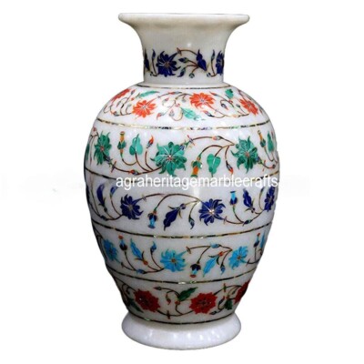 Flower base marble color