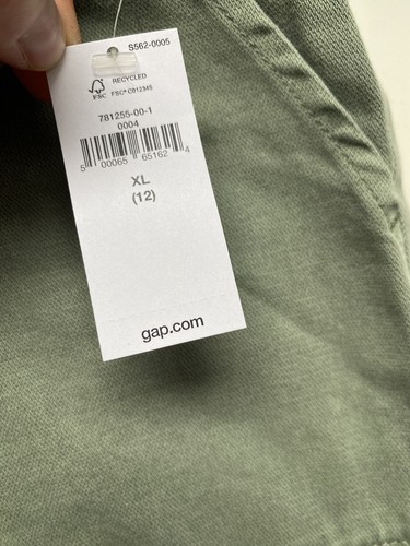Gap Girls Size 12 (XL) Green Knit Shorts NWT - Picture 3 of 7