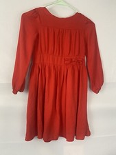 Bonny Billy Girls Classy Embroidery Lace Maxi Flower Girl Dress Red 7-8 Years B1