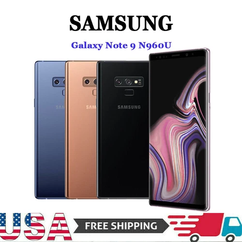 Samsung Galaxy Note 9 SM-N960U Unlocked 512GB Verizon AT&T T-Mobile PHONE US A+ - Afbeelding 14 van 18