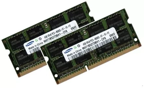 2x 4GB 8GB DDR3 2Rx8 Notebook RAM Speicher 1066 Mhz SO DIMM PC3-8500S CL7 