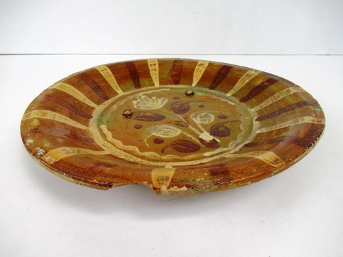 Antik Kunst Islamische Multan Pottery Geschirr Pakistan Blumen Tonwaren RAR F125 - Bild 2 von 5