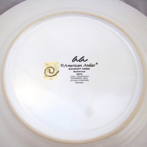 American Atelier BOUQUET GARNI BUTTERNUT 5075 Dinner Plate(s) 10 5/8" - Picture 5 of 5