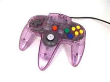 Original Authentic Nintendo 64 Controller - Atomic Purple N64