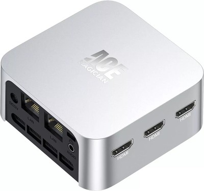 ACE 4K UHD Mini PC Intel N100 12GB DDR4 RAM 256GB ROM WIFI 5G BT windows 11 pro