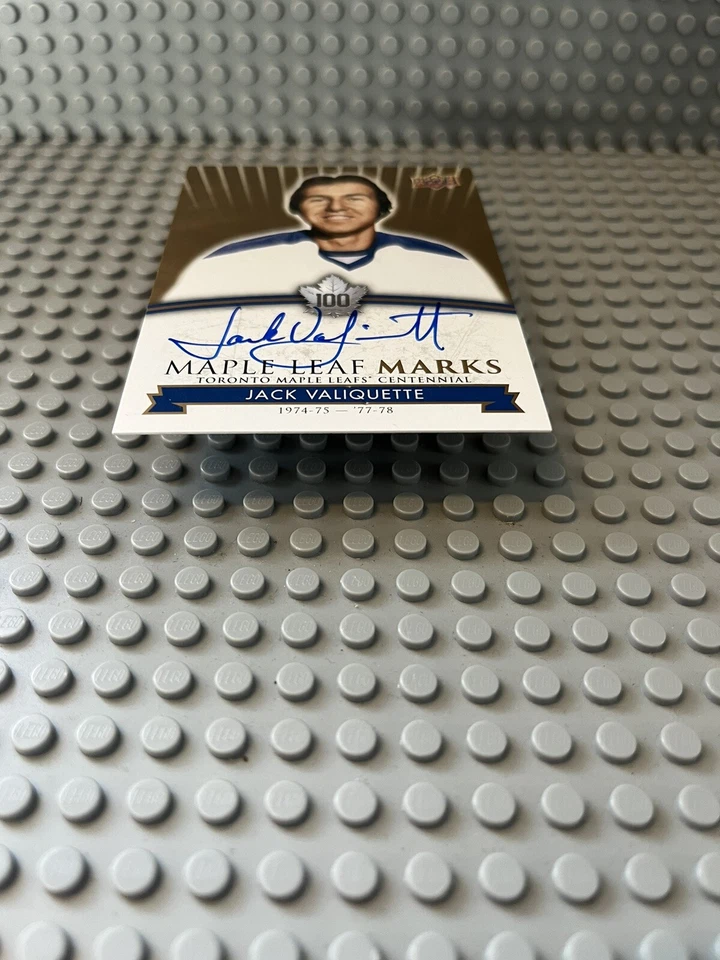 2017 Upper Deck | TML Centennial | Maple Leaf Marks | MLM - JV | Jack Valiquette - Image 3 of 4