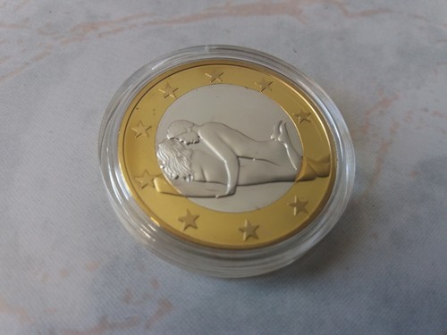 6 Euro Sex Coin : 31mm - Photo 1/2