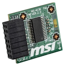 Modulo scheda madre 14 pin piattaforma attendibile MSI TPM 2.0 MS-4136 compatibile Win 11