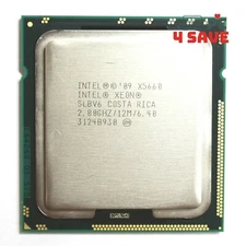 Intel Xeon X5660 SLBV6 2.80 GHz Six Core 12M LGA-1366 Server CPU Processor 95W