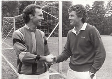 Franz Beckenbauer & Erich Ribbeck Photo from Private Collection-Sport Hotel Erbismühle-