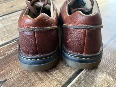 Dr. Martens 11200 Brown Pebble Leather Oxfords DR. MARTENS 11200 PEBBLE LEATHER BROWN OXFORD SHOES MENS  main image 2