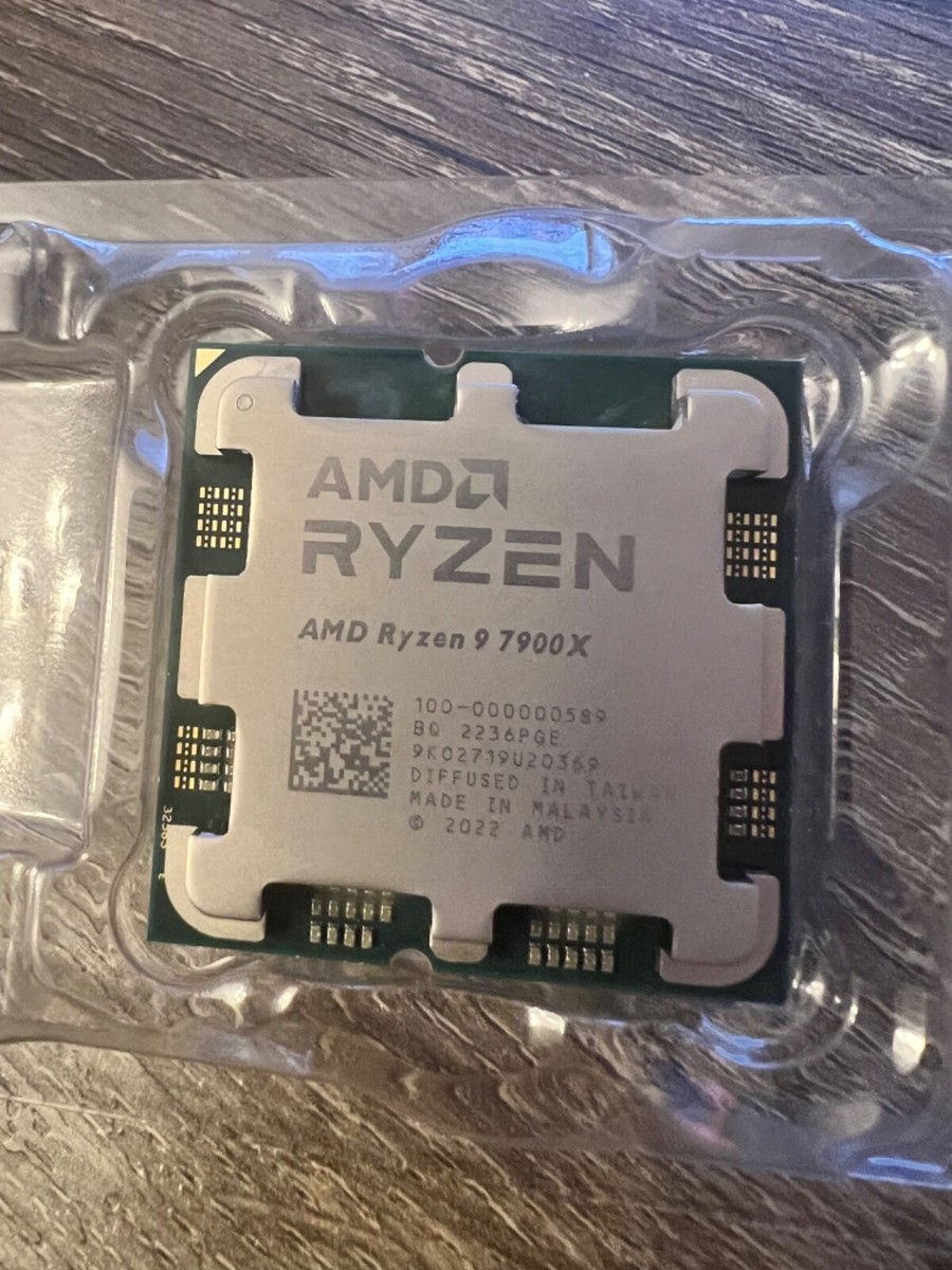 CPU AMD Ryzen 9 7900 AMD Ryzen 9 7900X 12-core 24-thread Desktop Processor - 12