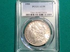 1900 Morgan Silver Dollar Graded by PCGS AU58
