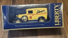 Liberty Classics 1933 Model A Ford Van SCHWEPPES Coin Bank 1:25 Scale ED108