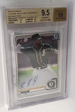 2020 Bowman Chrome Mega Box Mojo Robert Puason #BCMA-RP BGS 9.5 GEM MINT Auto