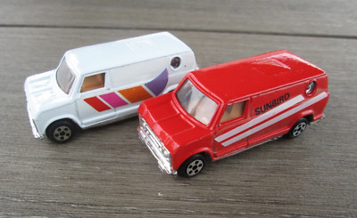 Vintage Speed Wheels Ford Chevy Van Authentic Scale Models 1:64 Hong Kong