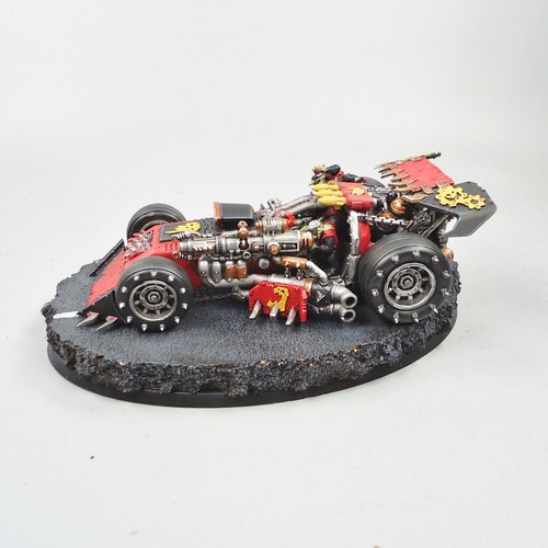 Ejército Warhammer 40K Ork Shokkjump Dragsta Pintado Y Basado - Picture 8 of 9