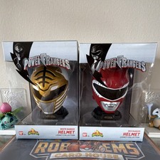 Bandai Power Rangers Legacy Collection Red  White Ranger Helmets 2-Box set
