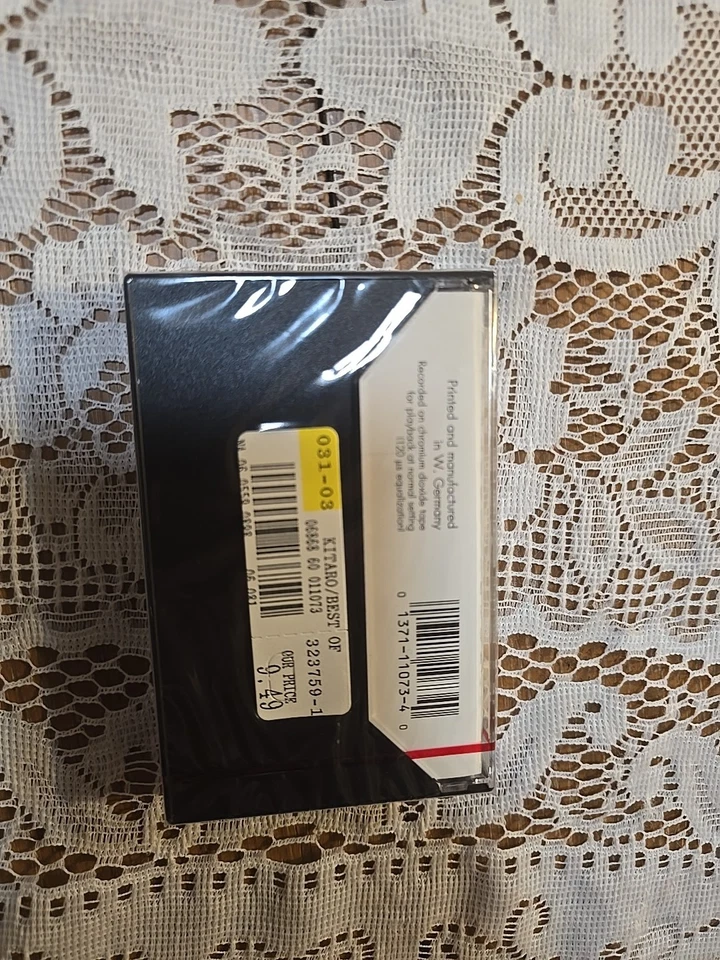 BEST OF KITARO 1981 Cassette Tape Electronic Jazz Music Import Germany Kuck New - Image 2 of 2