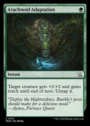Arachnoid Adaptation 175/548 Common March of the Machine MTG
