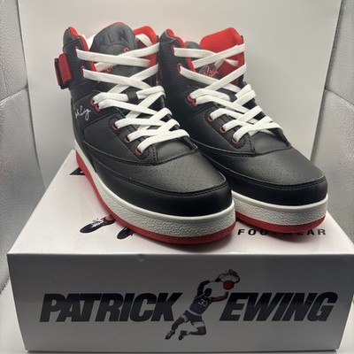 PATRICK EWING ATHLETICS WOMEN'S 33 HI REBOUND Black/Red/White size 7