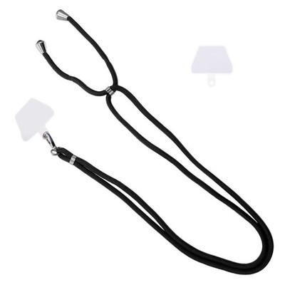 Verstellbares Telefon-Lanyard, universelles Umhängeband mit Aufnähern