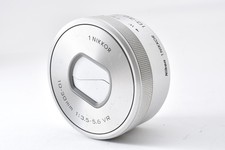 Nikon 1 Nikkor 10-30mm f3.5-5.6 VR IF ASPH Lens Silver *EXC+5 DDP US*
