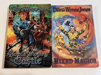 Howl's Moving Castle - Mixed Magics - Chrestomanci 2 Book Bundle Good Cond