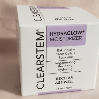 Clearstem HYDRAGLOW Stem Cell Moisturizer 2 fl.oz New!  Clear stem nib