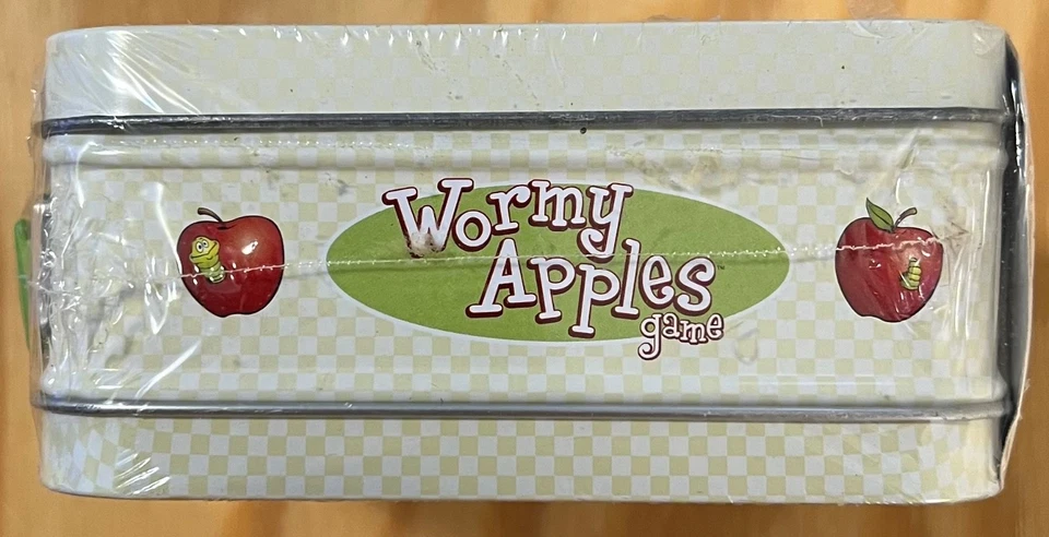 Sealed Wormy Apples game in Tin Collectors Lunch Box by Fundex - Image 4 of 4