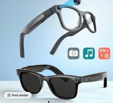 Smart Bluetooth Glasses with HD Camera, 1080p Video Recording Wearable Smart Gla