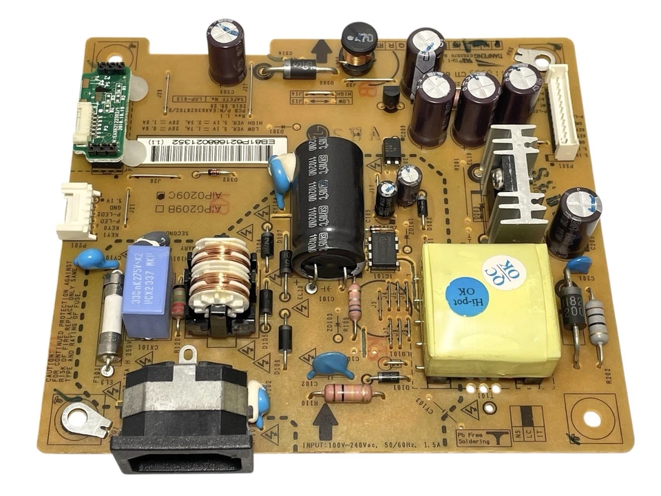 Netzteil Platine EAX63028702/0 AIP0209C für LG FLATRON E2411PU - Bild 2 von 4