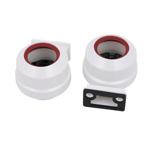 Aexit 7 pezzi AC 500V 2A G13-F263B T8 doppia presa G13 Base portalampada fluorescente bianco ID: 373923