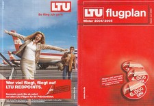 [e96] Flugplan / Timetable - LTU - Winter - 2004 / 2005